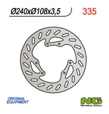 Ng передній гальмівний диск derbi 50 senda r/r-racer/x-treme/x-race '00-'09 (240x108x3.5)