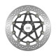 Диск гальмівний передній ducati monster 696 '08-14, st3/st4 '03-07 (320x64x5mm) (6x8.5mm) плаваючий (алюмін. центр)