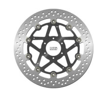 Диск гальмівний передній ducati monster 696 '08-14, st3/st4 '03-07 (320x64x5mm) (6x8.5mm) плаваючий (алюмін. центр)