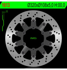 Ng передній гальмівний диск газ газ 125/250/400/515 см ccm 230/450/600/644/710 (плаваючі)