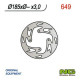 Ng передній гальмівний диск gas gas txt 50 (04-09), 80 (04-08), 125/250 (03) (185x-x3)