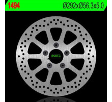 Ng гальмівний диск передній harley davidson 750/883/1200/1340/1450/1584/1600 (292x56.3x5) (5x8.5mm)