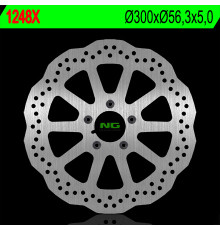 Ng гальмівний диск передній harley davidson 883/1200/1450/1584/1690/1800 (300х56.3х5) (5х8.5мм) хвиля
