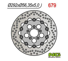 Ng гальмівний диск передній harley-davidson 883/1200/1340/1450/1584/1690/1802 плаваючий (292x56.3x5) (5x8.5mm)