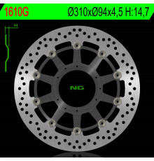 Диск гальмівний передній honda cb 1000r abs 08-17 (310x94x4.5mm) (6x6.5mm)
