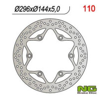 Передній гальмівний диск honda cb 500, cbf 500/600, vfr 750, vt 750 c, cbr 1000 (296x144x5)