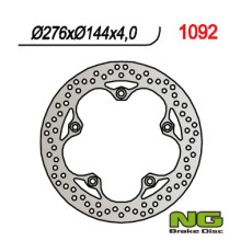 Диск гальмівний передній honda cbf 250 '04-'09, cbr 125r '12-'17 (276x144x4) (5x10,5mm)