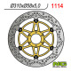 Диск гальмівний передній honda cbr 1100 xx '97-'98 (310x58x5) (6x6,5mm)