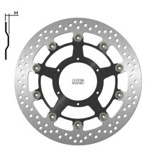 Диск передній гальмівний honda cbr1000rr '08-09 (310x94x5mm) (6x6.5mm) плаваючий (алюмін. центр)