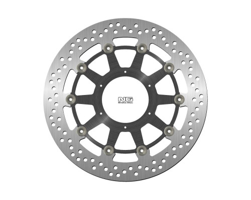 Передній гальмівний диск honda cbr1000rr '09-19 (320x74x5mm) (6x6.5mm) плаваючий (алюмін. центр) - дрібні подряпини