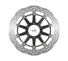 Диск передній гальмівний honda cbr1000rr '09-19 (320х74х5мм) (6х6.5мм) хвиля плаваюча (алюмін. центр)