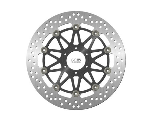 Диск передній гальмівний honda cbr600 '95-98, cbr900/929 '93-97 (296x58x4mm) (6x6.5mm) плаваючий (алюмін. центр)