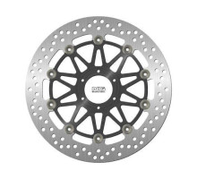 Диск передній гальмівний honda cbr600 '95-98, cbr900/929 '93-97 (296x58x4mm) (6x6.5mm) плаваючий (алюмін. центр)