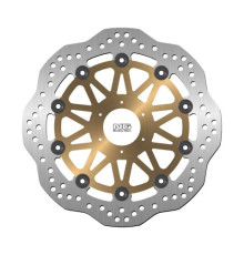 Диск передній гальмівний honda cbr600 '95-98, cbr900/929 '93-97 (296x58x4mm) (6x6.5mm) хвиля плаваюча