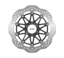 Диск передній гальмівний honda cbr600 '95-98, cbr900/929 '93-97 (296x58x4mm) (6x6.5mm) хвиля плаваюча (алюмін. центр)