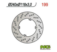 Ng гальмівний диск передній honda cr 125/250 (90) (240x118x3)