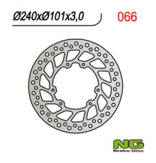 Диск гальмівний передній honda cr 125/250, crf 250/450 '02-'14 (240x101x3)