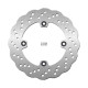 Диск гальмівний передній honda cr125/250 '84-91 (240x118x3mm) (4x10.5mm) хвиля