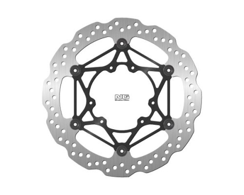 Диск гальмівний передній honda crf 250 rally '17-'20 (296x101x3.5mm) (6x6.5mm) хвиля плаваючий