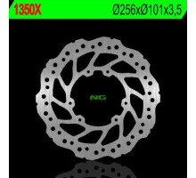 Диск передній гальмівний honda crf 250l '12-'22 (256x101x3.5) wave(6x6.25mm)