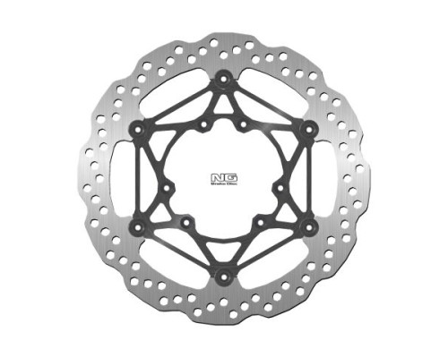 Диск передній гальмівний honda crf250 '14-18 (296x101x3.5mm) (6x6.5mm) хвиля плаваючий