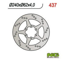 Ng гальмівний диск передній honda crm 125 90-99 (240x62x4) (6x10,5mm)