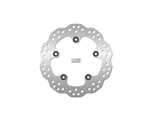 Ng передній гальмівний диск honda monkey/sh mode 125 '18-21 (220x105x3.5mm) (5x10.5mm) хвиля - замінює ng1795x