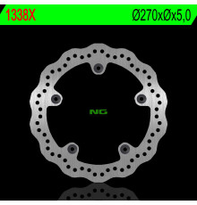 Ng передній гальмівний диск honda nc 700/750 s/x/dct/abs '12-'20, integra 700/750 s/dct/abs '12-'20 (320x5) (5x10mm) хвиля