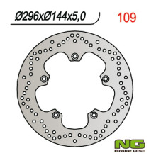 Передній гальмівний диск honda vt 600 c '88-'95, vt 500c '83-'86, vt 750c '86-'87 (296x144x5)