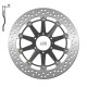 Ng передній гальмівний диск honda xl 1000v 99-13, cb 1100ex / abs 14-18 (296x62x5mm) (6x6.5mm) плаваючий (алюмін. центр)