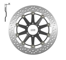 Ng передній гальмівний диск honda xl 1000v 99-13, cb 1100ex / abs 14-18 (296x62x5mm) (6x6.5mm) плаваючий (алюмін. центр)