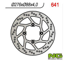 Передній гальмівний диск honda xl 125 v varadero '01-'13 (276x88x4) (4x10,5mm)