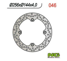 Передній гальмівний диск honda xl 600v transalp '97-'99, nx 650 dominator '88-'04, xr 650l '93-21, cb450s 85-89 (255x144x4mm) (4x10,5mm)