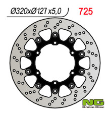 Передні гальмівні диски husaberg fs 650 '05-'08, fs 450 '15-'17, supermoto 701 '15-'17, ktm duke 620 / 640 '94-'02, lc4 640 adv '01-'02, lc4 660 smc '05-'08, sm 690 '07-'0 8, smc 625 / 690 '04-&#