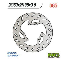 Ng передній гальмівний диск husaberg, husqvarna, газ газ (260x108x3.5)