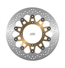 Ng передній гальмівний диск husqvarna nox570 '01-03, sm510/610 '05-10, smr630 '05-13 (320x120x5mm) (4x8.5mm) плаваючий (алюмінієвий центр) - замінює ng1561