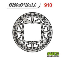 Ng передній гальмівний диск husqvarna wr/cr/te/tc 125/250 '00-13 (260x120x3)