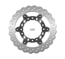 Ng передній гальмівний диск kawasaki kdx 125 '90-03, klx 250 '09-14, klx 650 '93-14 (250x100x3mm) (4 отвори) хвиля плаваюча