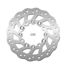 Ng передній гальмівний диск kawasaki kdx 125/250 '92-14, klx650 '93-14 (250x100x3mm) (4 отвори) хвиля