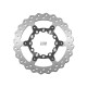Ng передній гальмівний диск kawasaki klx250/300 '93-07, kx125/250 '95-02, suzuki rmz250 '04-06 (270x100x3mm) хвиля плаваюча