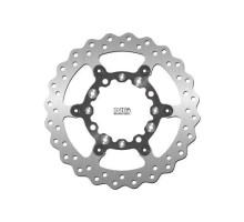 Ng передній гальмівний диск kawasaki klx250/300 '93-07, kx125/250 '95-02, suzuki rmz250 '04-06 (270x100x3mm) хвиля плаваюча