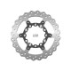 Ng передній гальмівний диск kawasaki klx250/300 '93-07, kx125/250 '95-02, suzuki rmz250 '04-06 (270x100x3mm) хвиля плаваюча