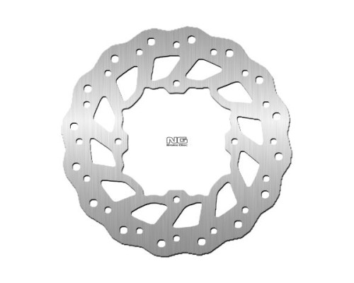 Ng передній гальмівний диск kawasaki kx 125/250 '03-08, kxf 250 '04-14, 450 '05-14, klx 250/450 '07-20 (250x109x3)(4x9,5mm) хвиля