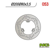 Диск передній гальмівний kawasaki quad klf 220/300/400, kvf 300/400 (200x80x3.5)