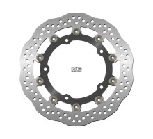Ng передній гальмівний диск kawasaki z 650 '17-'22, z 900 '16-'20 (300x142.2x5.0mm) (5x10.5mm) floating wave (aluminum center) - замінює ng1623x