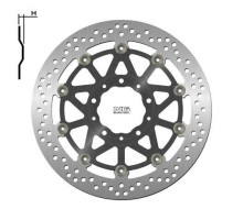 Диск передній гальмівний kawasaki z1000/zzr1400 '17-20 (310x80x5.5mm) (5x10.5mm) плаваючий (алюмін. центр)