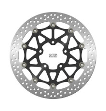 Ng передній гальмівний диск kawasaki zx-100r/rr '17-21 (330x80.5x5mm) (5x10.5mm) плаваючий (алюмін. центр)