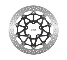 Ng передній гальмівний диск kawasaki zx-100r/rr '17-21 (330x80.5x5mm) (5x10.5mm) плаваючий (алюмін. центр)