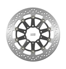 Ng передній гальмівний диск kawasaki zx6r 636 13-16, z800 12-17, zx10r 08-15, z1000 14-20, zzr1400 06-17, gtr1400 07-18, zx14 07-15 (310x80x5mm) (5x) плаваючий (алюмін. центр)