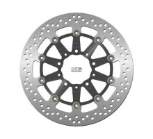 Ng передній гальмівний диск kawasaki zx6r 636 13-16, z800 12-17, zx10r 08-15, z1000 14-20, zzr1400 06-17, gtr1400 07-18, zx14 07-15 (310x80x5mm) (5x) плаваючий (алюмін. центр)